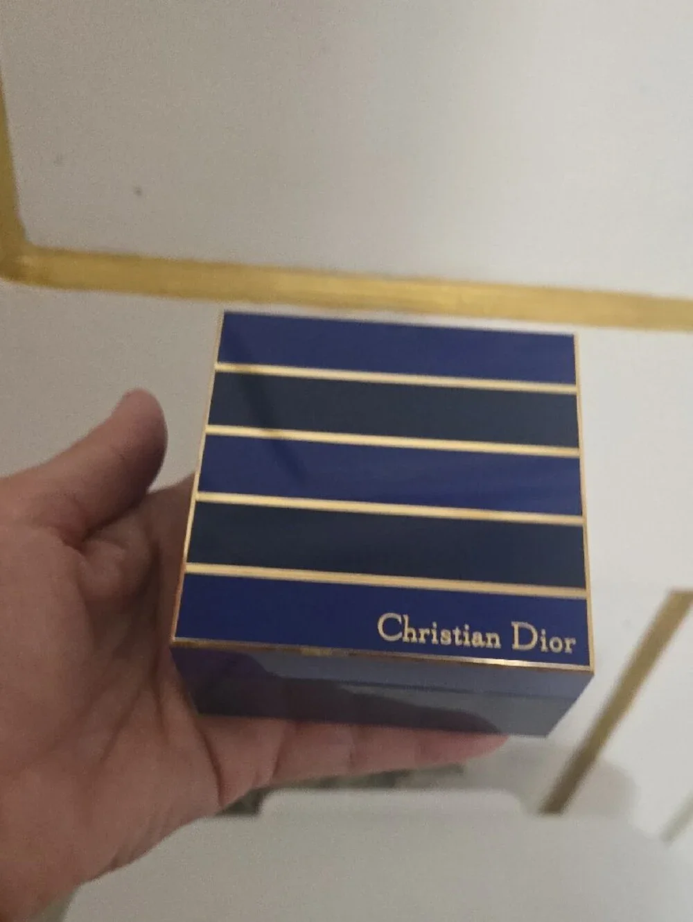 Dior DiorLight Loose Powder 601 Transparent Light - Navy & Gold Label